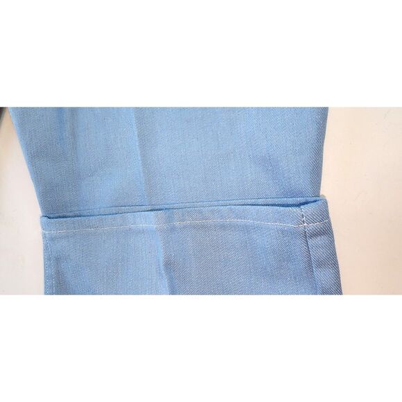 Vintage 70's Wrangler Men's Light Blue Denim Jeans Size 38 x 30 - Picture 9 of 10